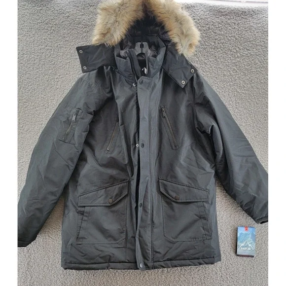 HALIFAX HFX Jackets Coats Halifax Hfx Fauxfurtrim Parka